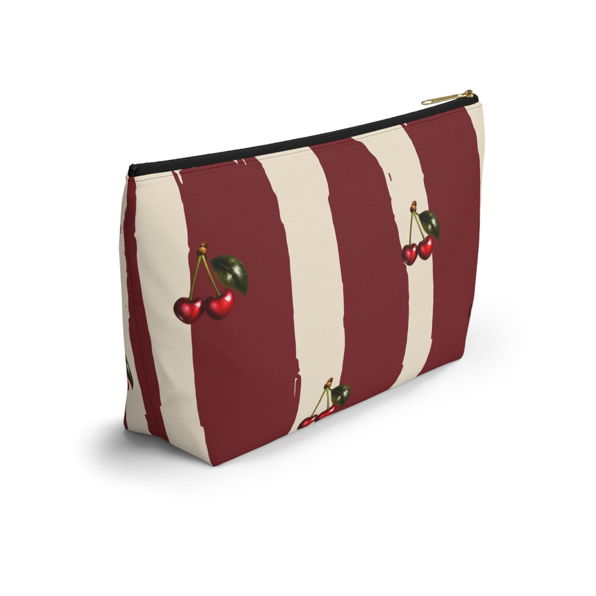 Cherry Stripe Everything Pouch