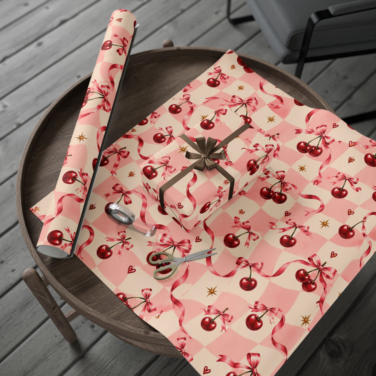 Holiday Cherry — Gift Wrap