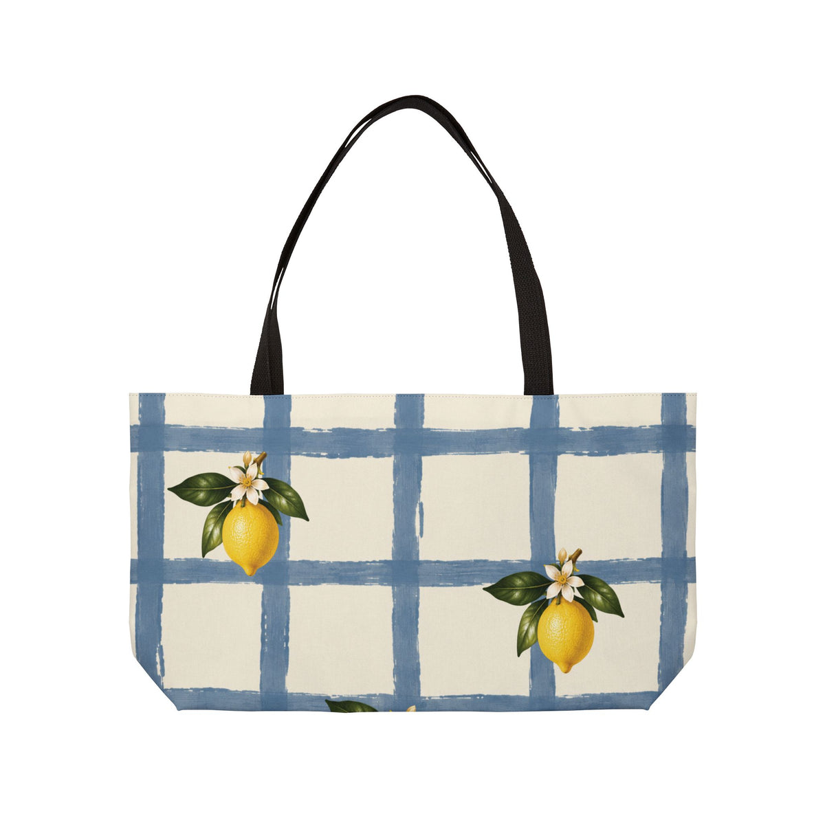 The Lemon Gingham Weekender