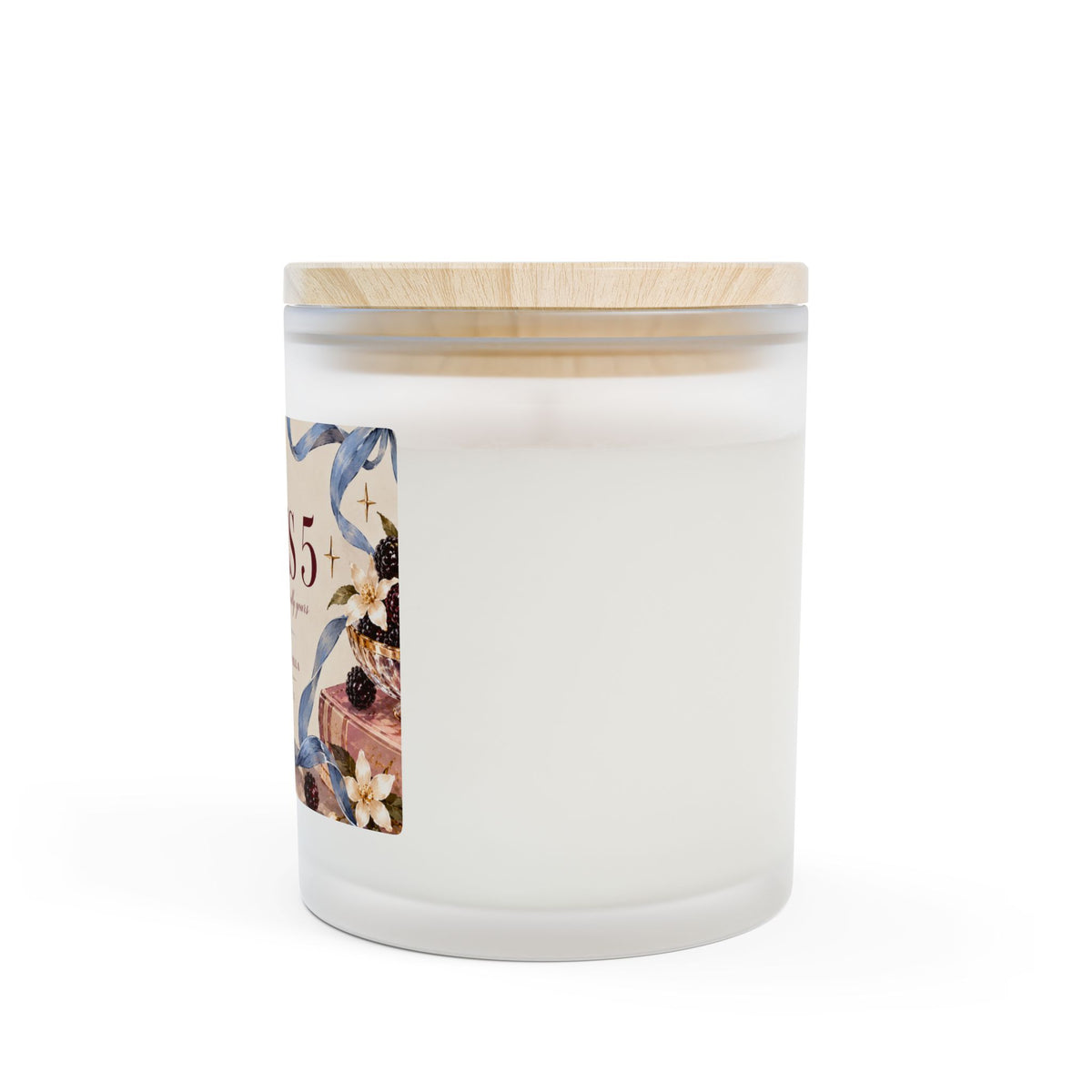 Après 5 — Blackberry Vanilla Frosted Glass Candle