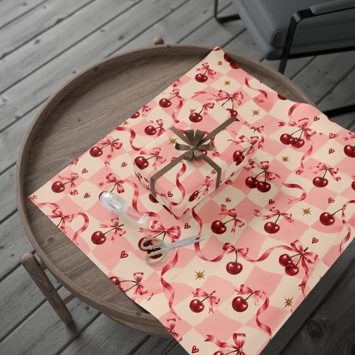 Holiday Cherry — Gift Wrap