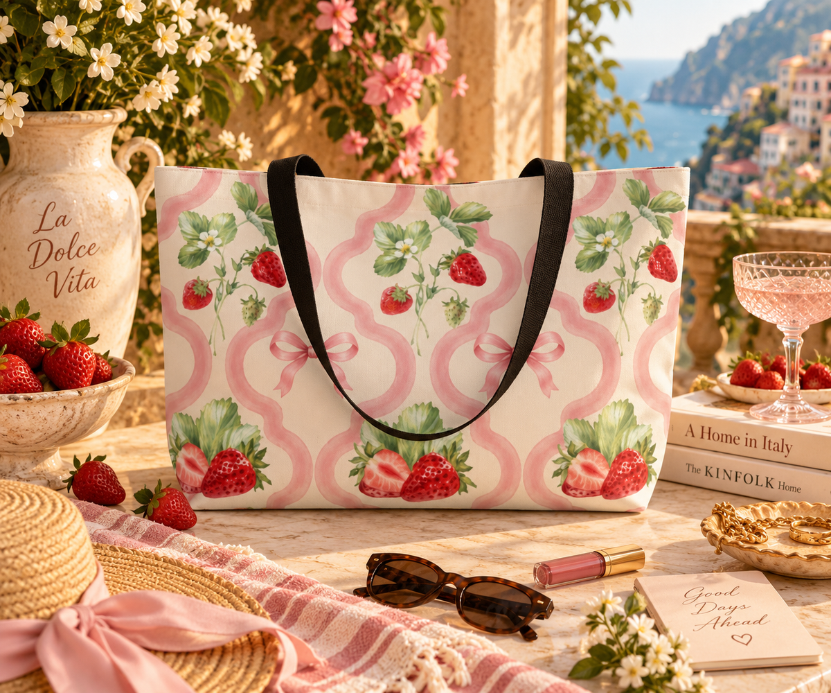 Strawberry Scallop Weekender