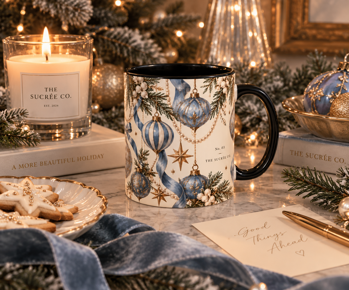 The Holiday Edit No. 03 — Winter Ornament Mug