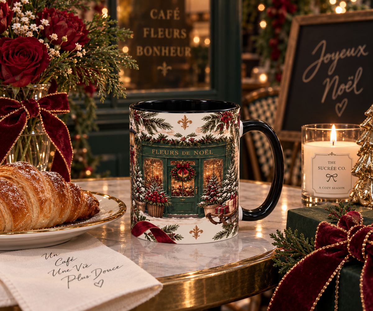 The Holiday Edit No. 05 — Fleurs de Noël Mug