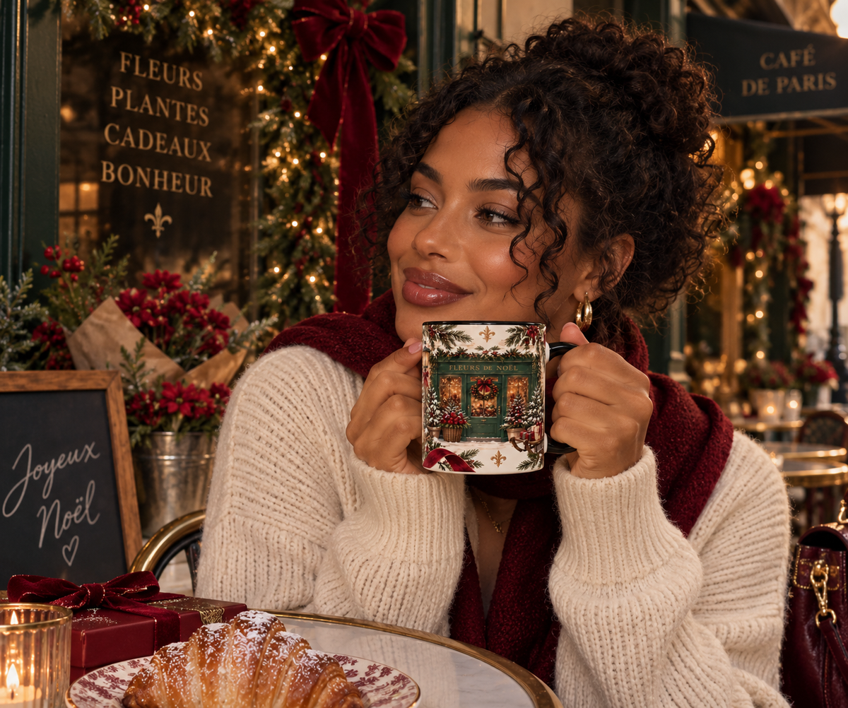 The Holiday Edit No. 05 — Fleurs de Noël Mug