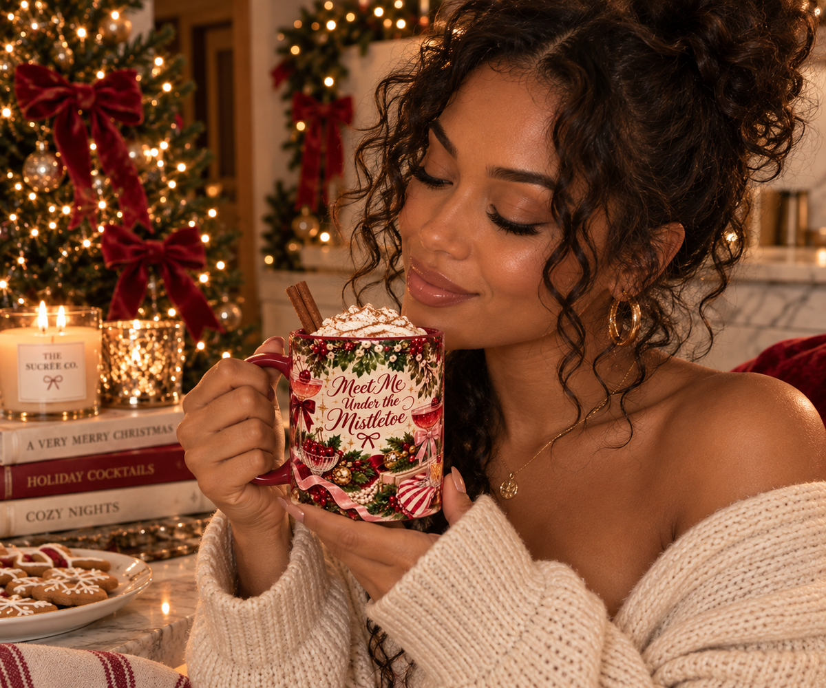 The Holiday Edit No. 08 — Meet Me Under the Mistletoe Mug