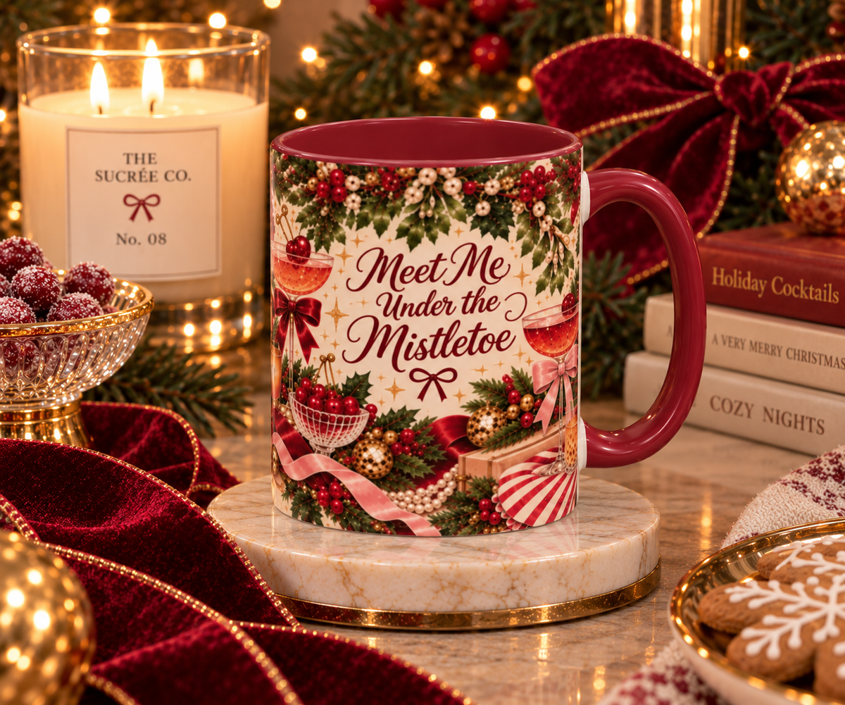 The Holiday Edit No. 08 — Meet Me Under the Mistletoe Mug