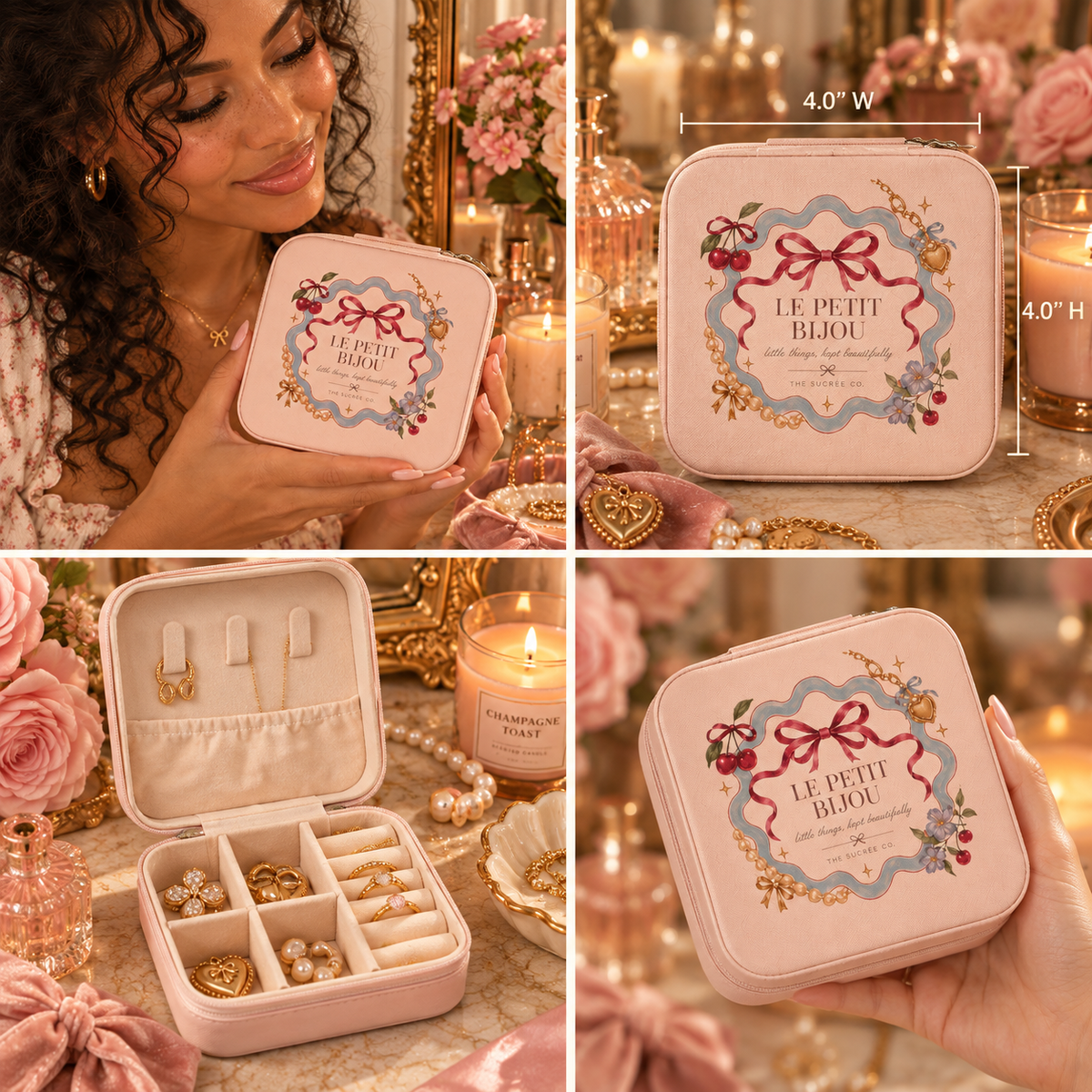 Le Petit Bijou — Jewelry Travel Case
