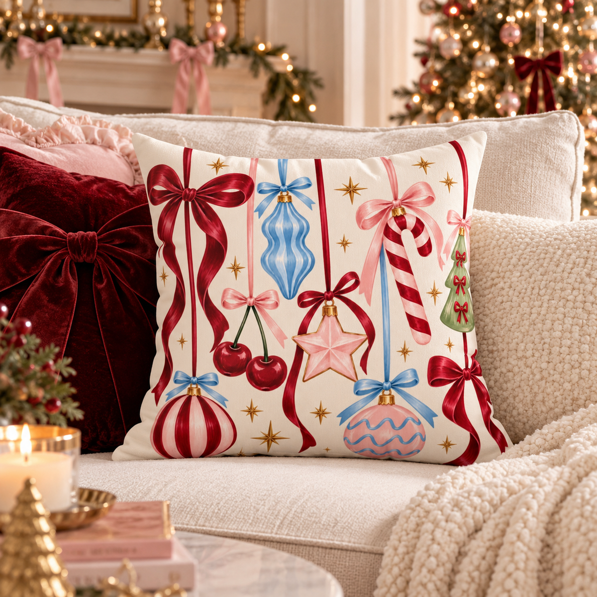 Home for the Holidays — Decorative Pillow