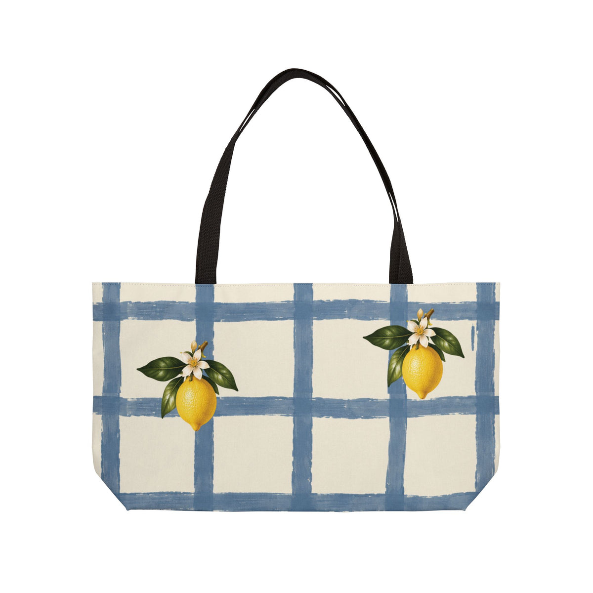 The Lemon Gingham Weekender