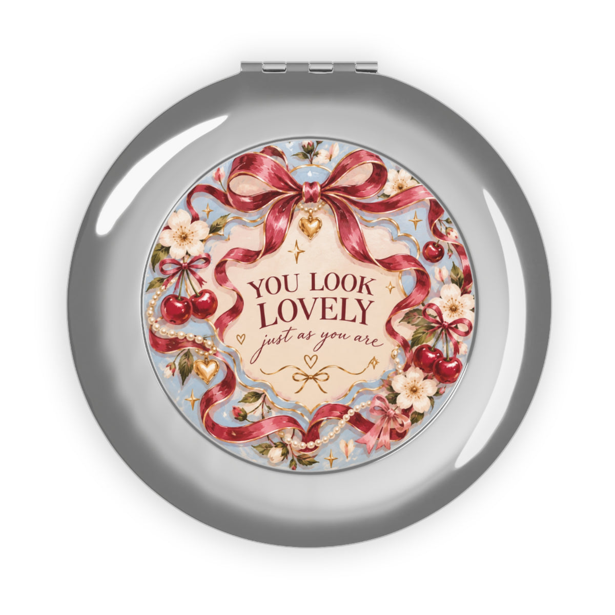 You Look Lovely — Compact Travel Mirror