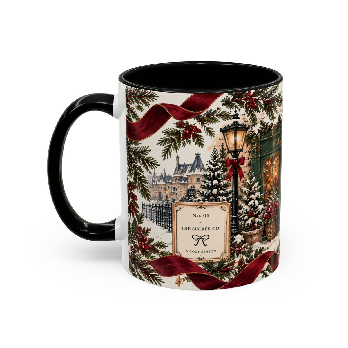 The Holiday Edit No. 05 — Fleurs de Noël Mug